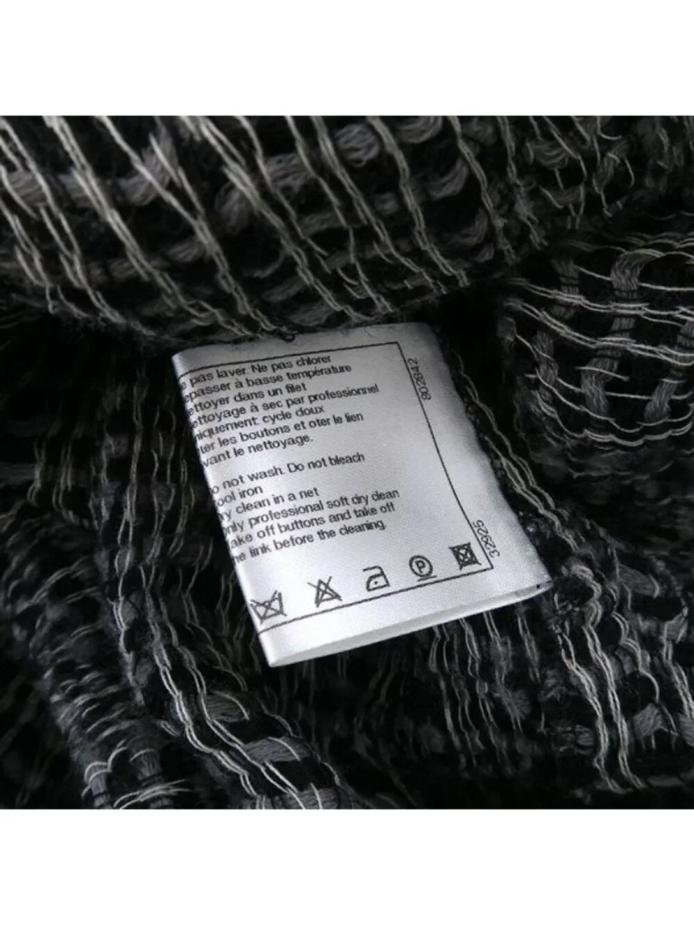 Chanel Coat Nylon Wool